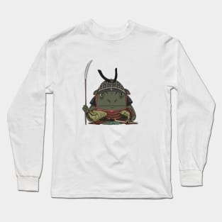 Samurai frog Long Sleeve T-Shirt